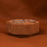 Round Cut Lab Grown Diamond Hoops Earrings