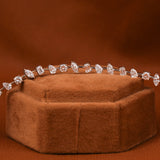 Multiple Shapes Lab Grown Diamond Tennis Bracelet