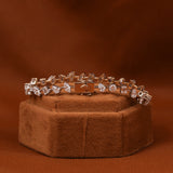 Multiple Shapes Lab Grown Diamond Tennis Bracelet