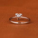 Heart Cut Lab Grown Diamond Solitaire Engagement Ring