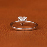 Heart Cut Lab Grown Diamond Solitaire Engagement Ring