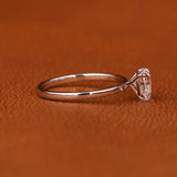 Heart Cut Lab Grown Diamond Solitaire Engagement Ring
