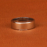 Princess Cut Lab Grown Diamond Bezel Solitaire Men's Ring