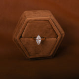 Marquise Cut Lab Grown Diamond Solitaire Engagement Ring