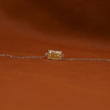 Yellow Radiant Cut Lab Grown Diamond Solitaire Bracelet