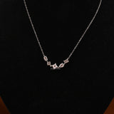 Multiple Cuts Lab Grown Diamond Cluster Pendant Necklace