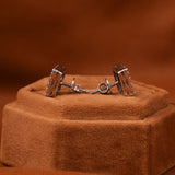 Round Cut Lab Grown Diamond Cluster Stud Earrings