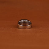 Round Cut Lab Grown Diamond Bezel Solitaire Men's Ring