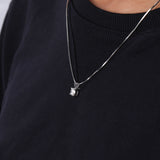 Round Cut Lab Grown Diamond Solitaire Pendant Necklace