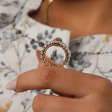 5.0 CT Emerald Cut Lab Grown Diamond Full Eternity Wedding Band