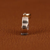 Round Cut Lab Grown Diamond Flower Solitaire Pendant Necklace