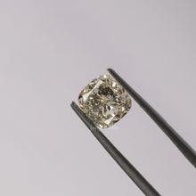 8MM Light Yellow Cushion Cut Conflict Free Loose Diamond