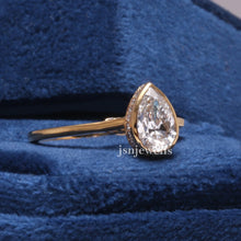 2.00 CT Eco Friendly Pear Cut Diamond Ring For Her