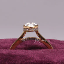 2.00 CT Eco Friendly Pear Cut Diamond Ring For Her