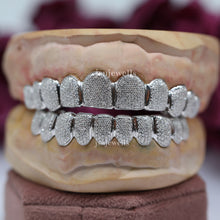 Custom Fit Sterling Silver Grill with VVS-Moissanite