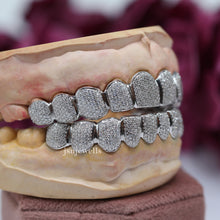 Custom Fit Sterling Silver Grill with VVS-Moissanite