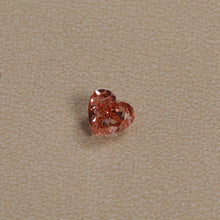 4.57 Carat Fancy Coloured Heart Cut CVD Loose Diamond