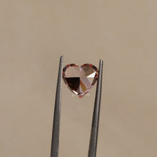 4.57 Carat Fancy Coloured Heart Cut CVD Loose Diamond