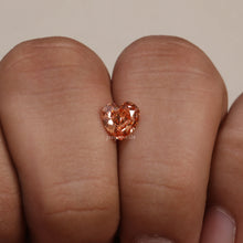 VS1-Pink 1.45 Ct Heart Cut Lab Created Loose Diamond For Her