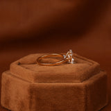 Shop Oval Engagement Rings – Lab-Grown Diamond Cathedral Ring