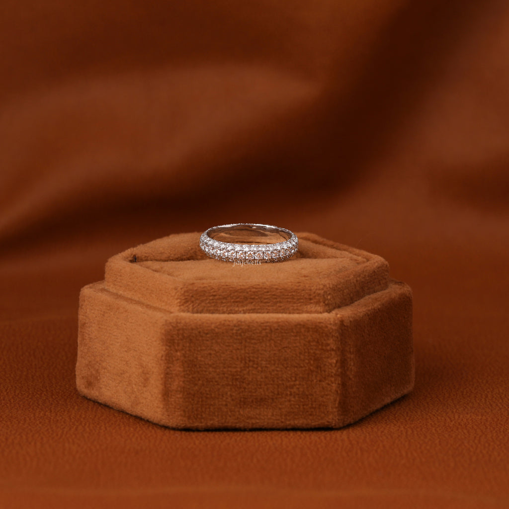 Customizable Diamond Band Ring