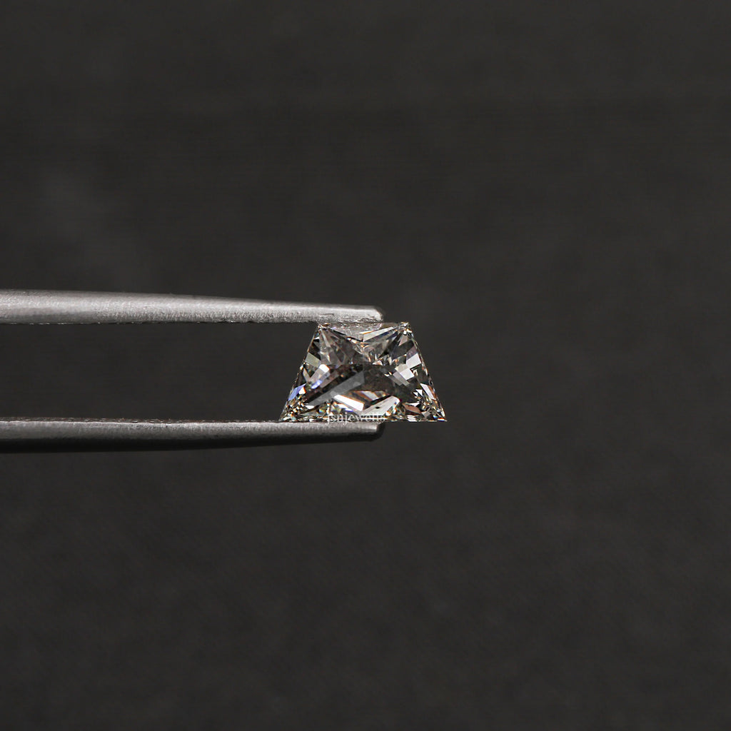 1.5 CT Trapezoid Loose Diamond VVS Clarity Use For Cutomize Jewelry