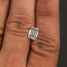 3 CT Emerald Cut Loose Diamond White Color