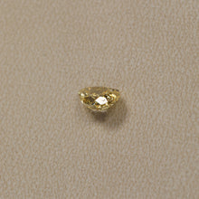 Yellow Color Loose Lab Grown Diamond Pear Cut