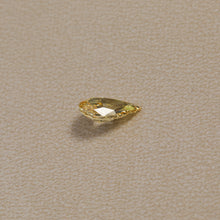 Yellow Color Loose Lab Grown Diamond Pear Cut