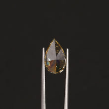 2.75 Carat Yellow Color Pear Cut Loose Diamond Use For Jewelry