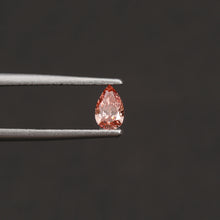 2.5 Carat Fancy Pink Loose Diamond Pear Cut Use For Custom Jewelry