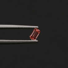 3 CT Emeral Cut Loose Diamond Pink Color