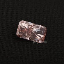 2 Carat Radiant Cut Pink Lab Grown Loose Diamond