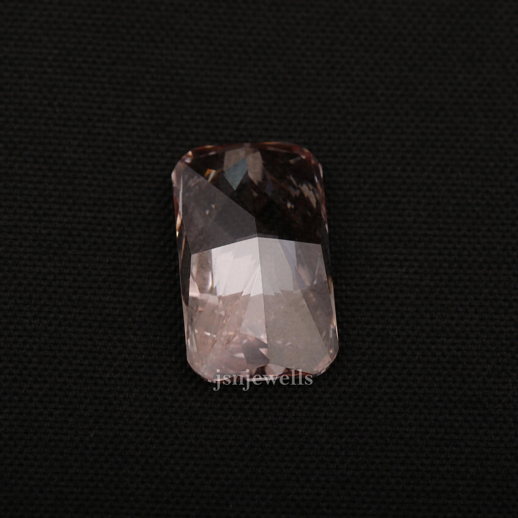 2 Carat Radiant Cut Pink Lab Grown Loose Diamond