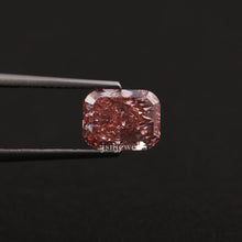 1 Carat Pink Radiant Cut Loose Lab Grown Diamond