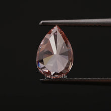 1.00 Carat Pink Pear Cut CVD Lab Grown Loose Diamond