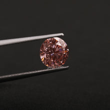 1Ct Round-cut Earth-Friendly Pink Lab Diamond Loose