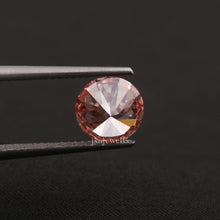 1Ct Round-cut Earth-Friendly Pink Lab Diamond Loose