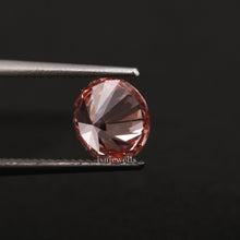 1Ct Round-cut Earth-Friendly Pink Lab Diamond Loose