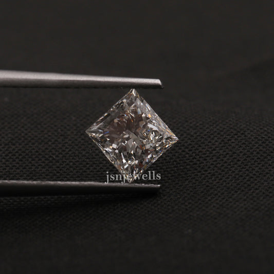 Princess Cut CVD Lab Diamond With Excellent Cut