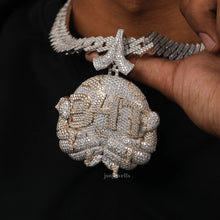 Handmade 925 Sterling Silver B4T Hip Hop Full Iced Out Pendant