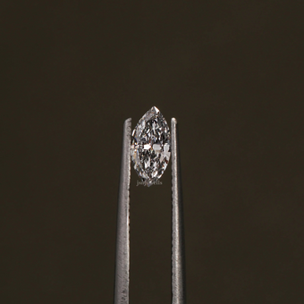 0.6 Carat Marquise Cut VVS Clarity Loose Lab Grown Diamod White Color