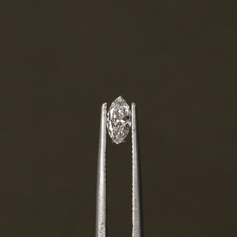 0.4 CT Marquise Cut Lab Grown Loose Diamond EF Color VVS Clarity