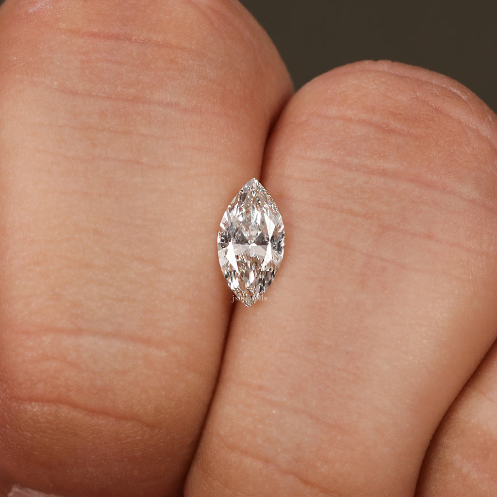 0.85 CT Marquise Cut Loose Lab Grown Diamond IGI CERTIFIED