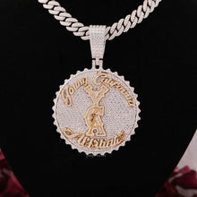 CUSTOMISED DESIGNER SHAPE AESTHETIC Moissanite Iced Out Hip Hop Pendant