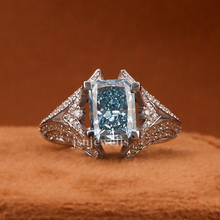 Luxury Lab-Grown Blue Diamond Jewelry