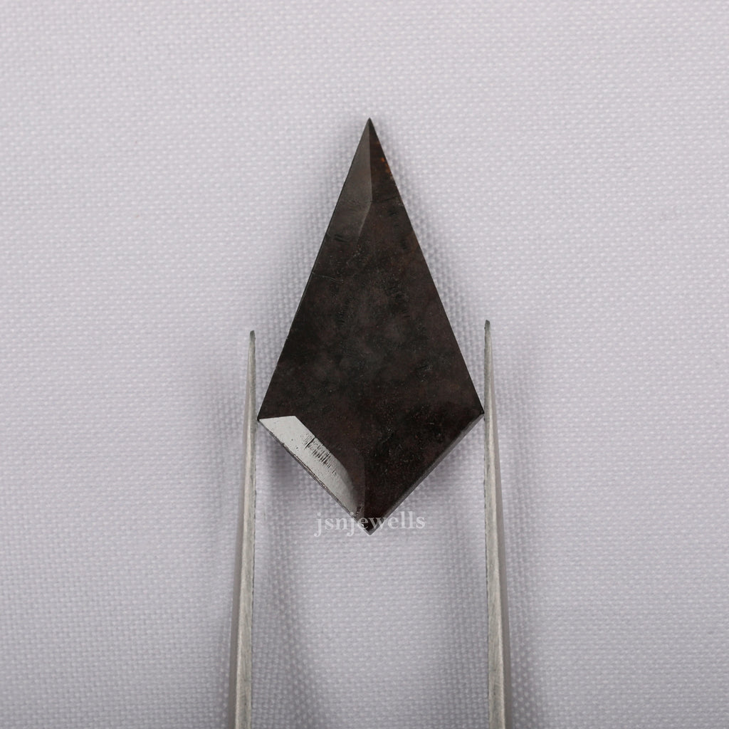 5Ct Salt and Pepper Kite Cut Natural Loose Diamond