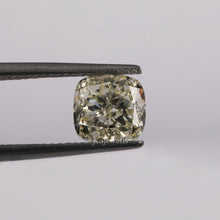 8MM Light Yellow Cushion Cut Conflict Free Loose Diamond