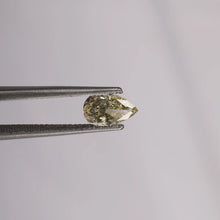 3 Carat Light Yellow Pear Cut Lab Grown Loose Diamond