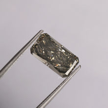 4 Carat Grey Radiant Cut CVD Brilliant Cut Loose Diamond